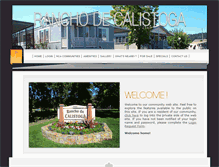 Tablet Screenshot of calistogamhc.com